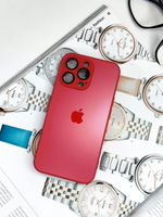 Накладка iPhone 14 PRO | AG Glass Case Red