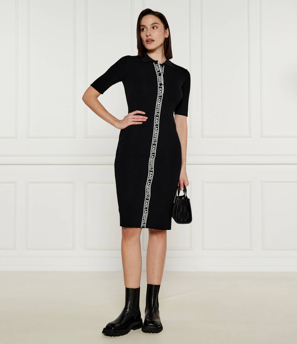 Платье Karl Lagerfeld - черный(246W1320)