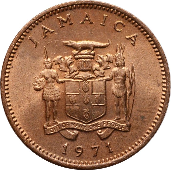 1 цент 1971 Ямайка ФАО