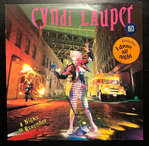 Cyndi Lauper - A Night To Remember (Голландия 1989г.)