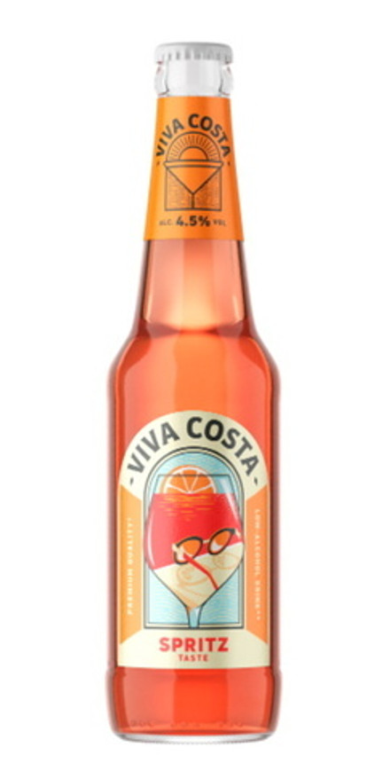 Коктейль слабоалкогольный "Viva Costa" Spritz 0,33л. Лидское пиво