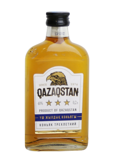 Коньяк Qazagstan 40% 0,2л 3*