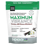 Vibrant Health, Maximum Vibrance, мультивитаминная добавка на растительной основе, со вкусом бобов ванили, 618,6 г (21,82 унции)