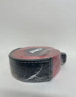 12T-6M / Трос автомобильный буксировочный, 12 тонн, длина 6 метров, ширина 75 мм, стропа, петля-петля, красный, серия - спасатель, TG (1 шт.)