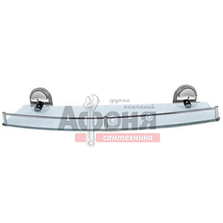 1920-1/L Полка 1-ая хром/стекло