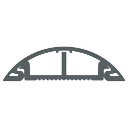 Кабель-канал ЭРА KK-35-10-FG напольный серый RAL 7046 35х10мм 88м