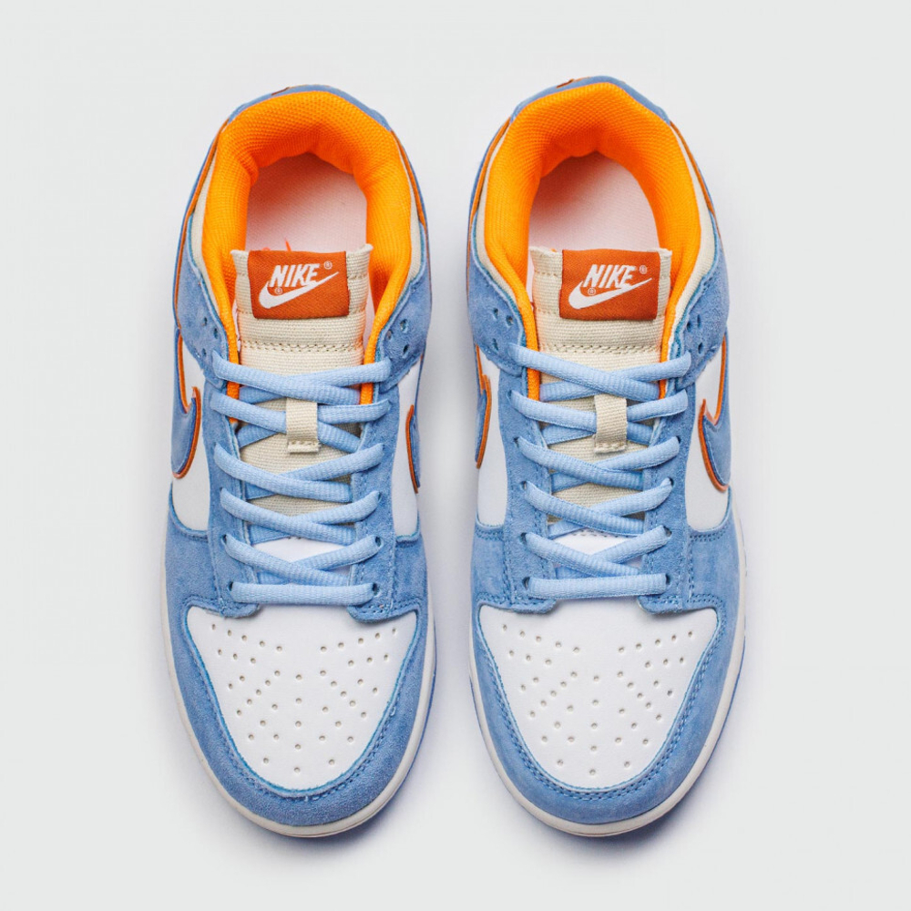 кроссовки Nike Dunk Low Blue / White Wmns
