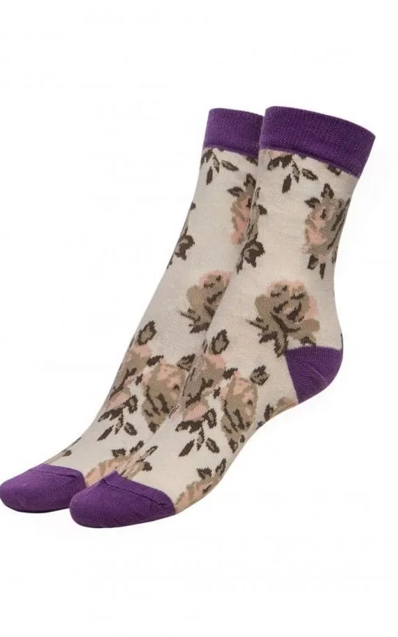 1086/G ROSES 100 DEN Носки женские