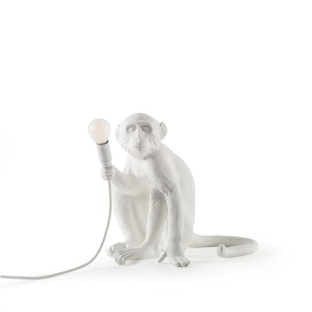 Table design lamp  Monkey by Seletti (White)