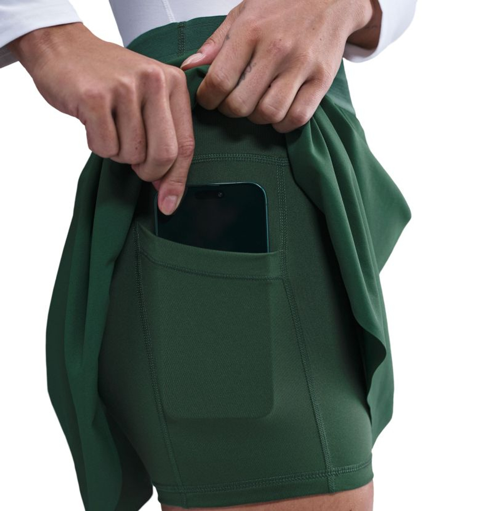 Теннисная юбка Nike Court Ace Advantage Dri-Fit Tennis - fir