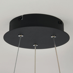 740447 Люстра DIVE LED 60W 3200LM G ЧЕРНЫЙ 3000-6000К