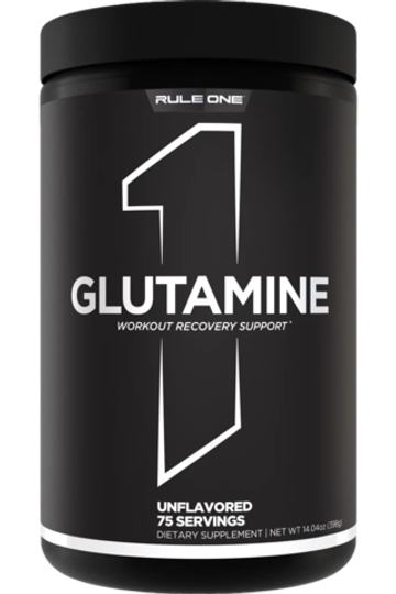 Rule One Glutamine 398 g , Глютамин без вкуса