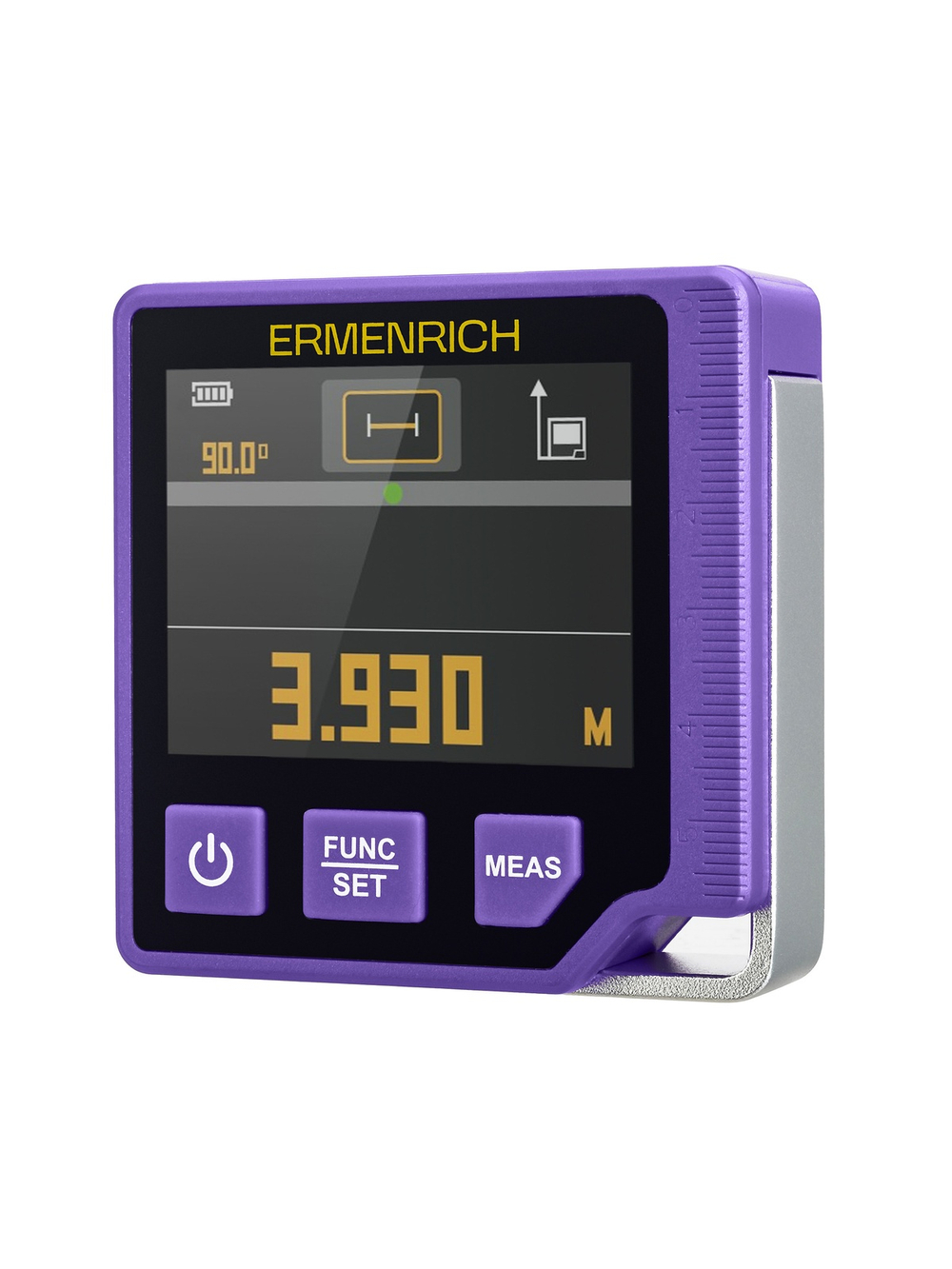 Цифровой уровень с лазерной рулеткой («3 в 1») Ermenrich Verk LQ60