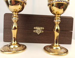 Подарочный набор рюмок "Вальс цветов"