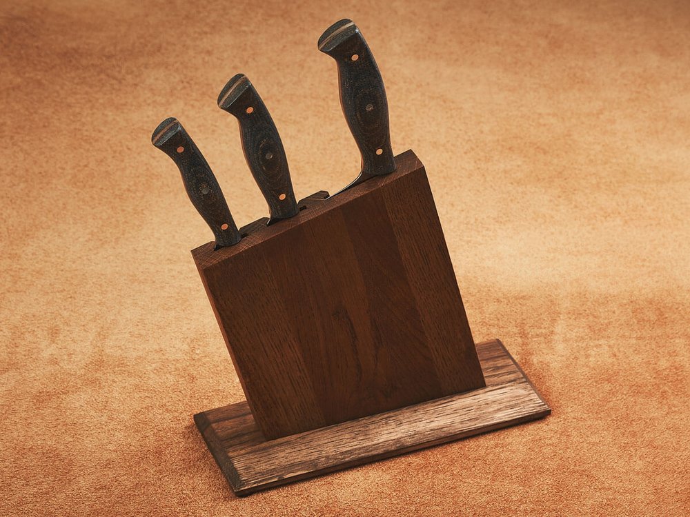 Набор кухонных ножей "Profi Terra", сталь AUS-10, рукоять текстолит