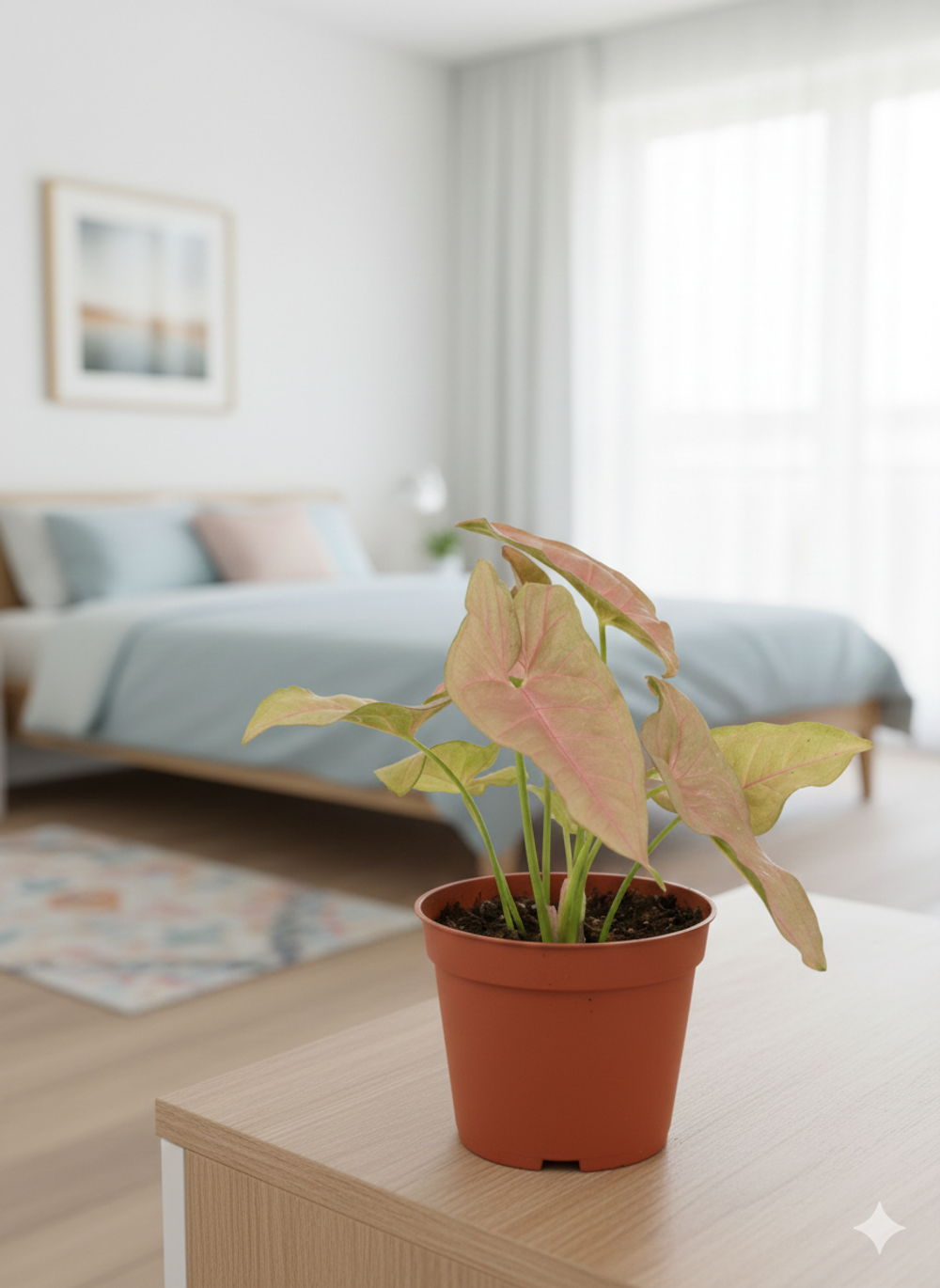 Сингониум Pink Beauty д.11