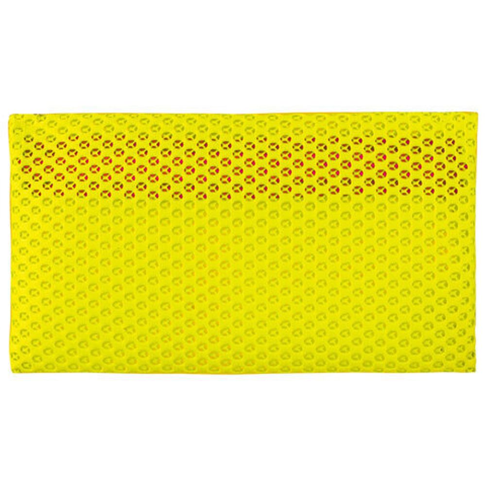 Пенал-косметичка BRAUBERG, сетка, "Neon", желтый, 23х14 см, 229026