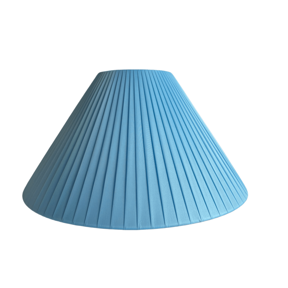 голубой абажур шелковая лента