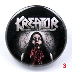 Значок Kreator (36мм) ( в ассортименте )