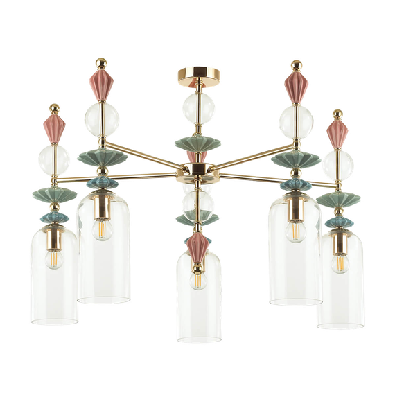 Подвесная люстра Odeon Light Classic Bizet 4855/5C