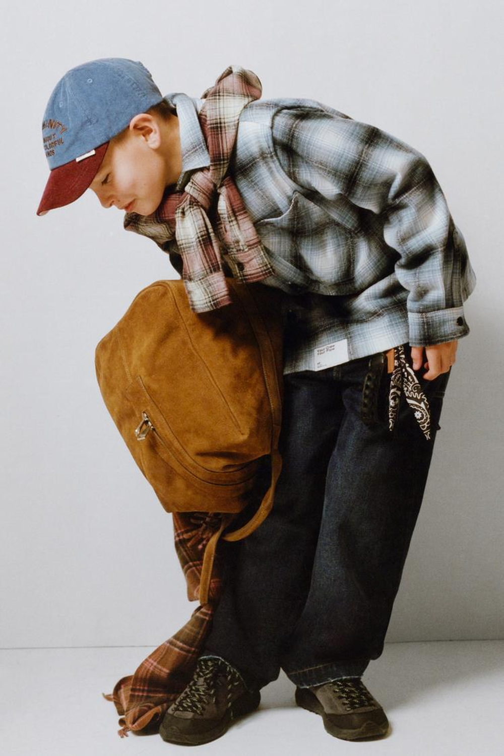 ZARA КУРТКА-РУБАШКА В КЛЕТКУ С ЭТИКЕТКОЙ, СЕРЫЙ