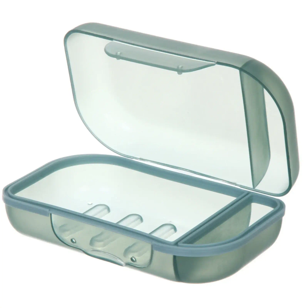 Мыльница закрытая Ария зеленая HM9017