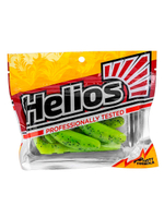 Виброхвост Helios Chubby 3,55"/9 см White 5шт. (HS-4-001)