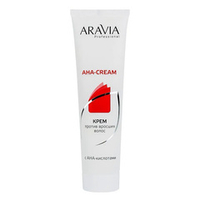 Крем против вросших волос с AHA кислотами Aravia Professional AHA Cream 100мл