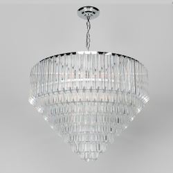 Люстра Cloyd ORATORIA C12 / Ø70 см - хром (арт.10506)