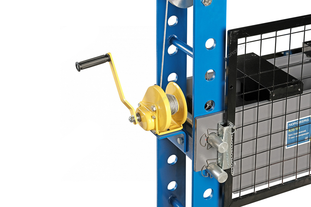 NORDBERG (N3676A) Пресс гидравлический 75 т, пневмоуправление