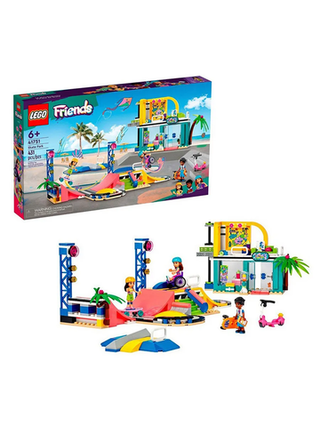 LEGO Friends 41751 — скейт-парк, игровой набор с рампами и персонажами