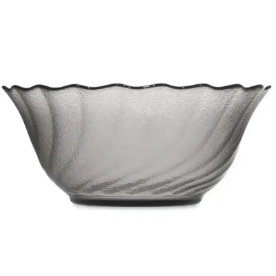 Салатник стеклянный 12,5см «Океан» графит A0007