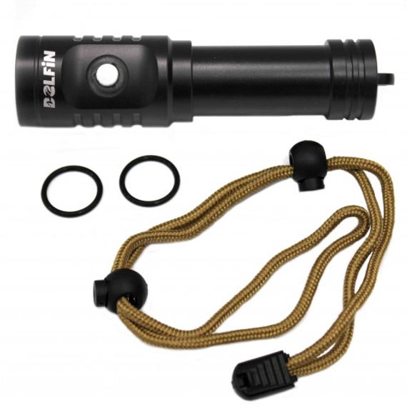 Фонарь DELFiN RD1 1200 lm теплый свет