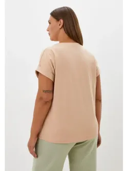 Футболка со спущенным рукавом