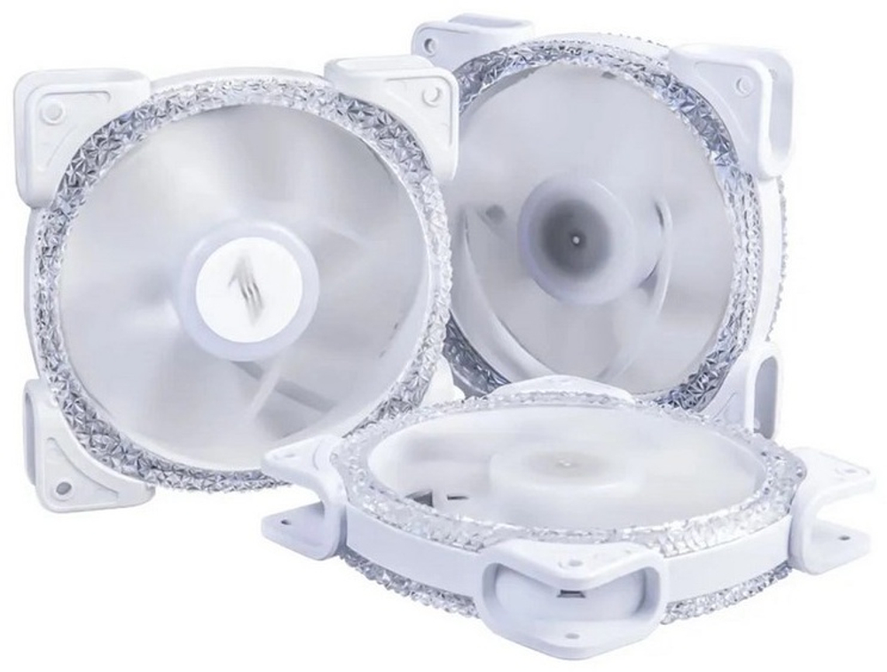 Вентилятор 1STPLAYER FIREMOON M1-D-W COMBO белый