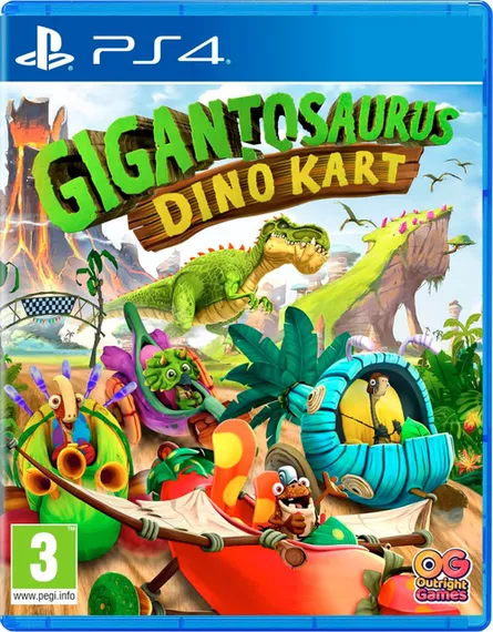 PS4 Gigantosaurus: The Game (Б/У, Полностью на русском языке, CUSA-16689)