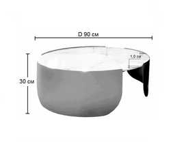 Стол журнальный Stone Antique L