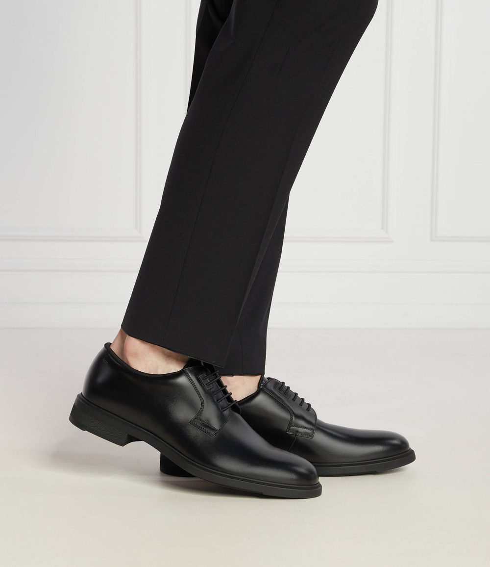 Кожаные дерби firstclass_derb_pl_n BOSS BLACK - черный(50499719)