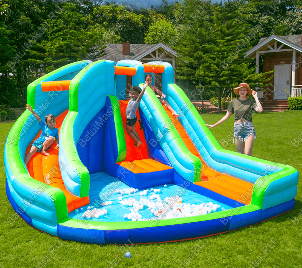 Батут домашний "Скалолазание" 3,9*3,5*2,1 м