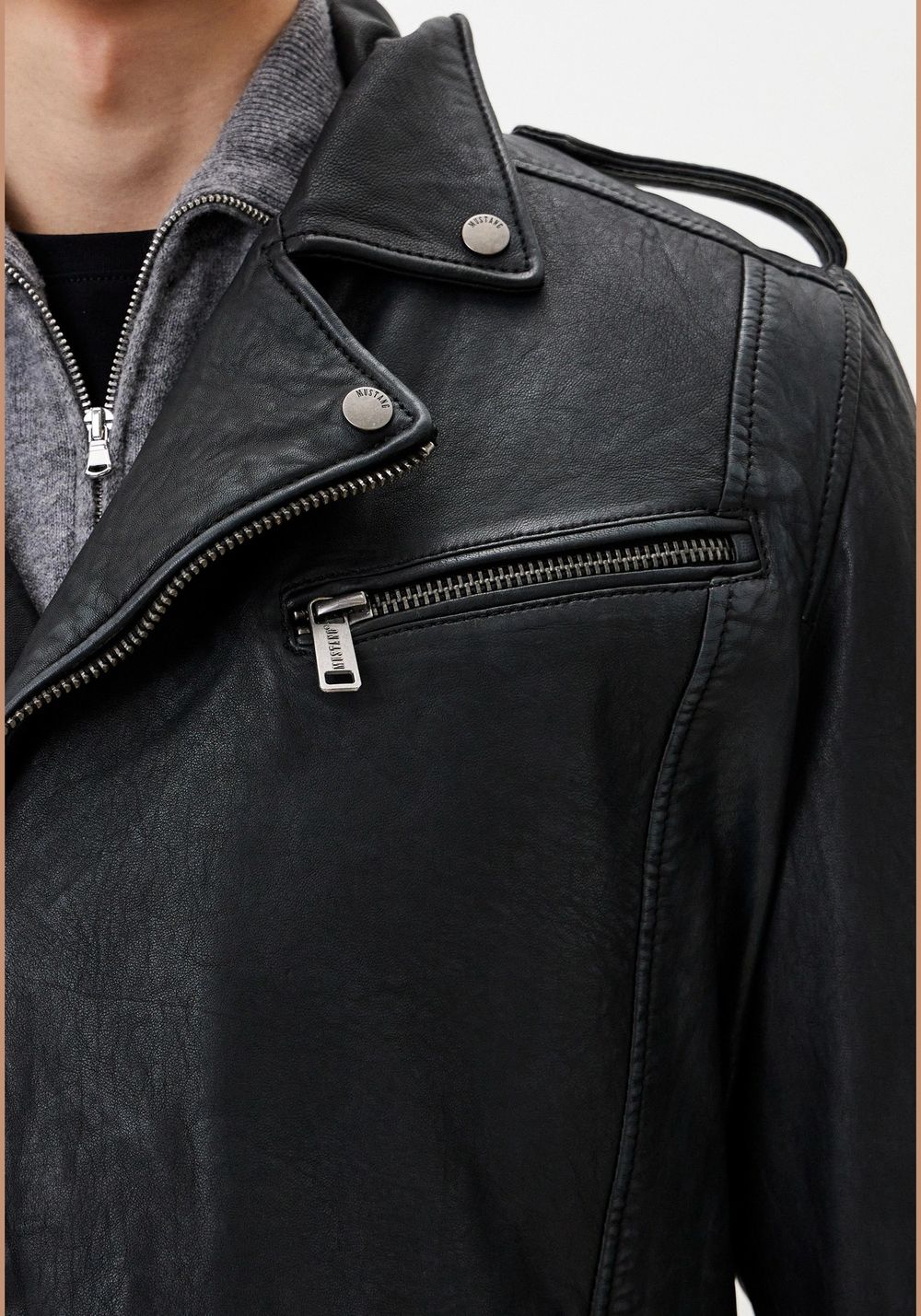Куртка men´s leather jacket MU-M241-141-5127