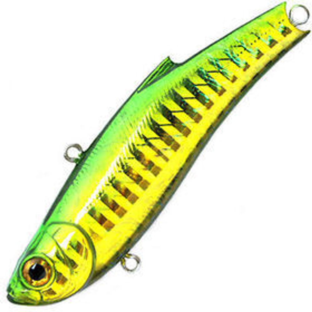 Воблер Bassday Orc Range Vib 100ES HH-155 Height Holo Gold Green BB