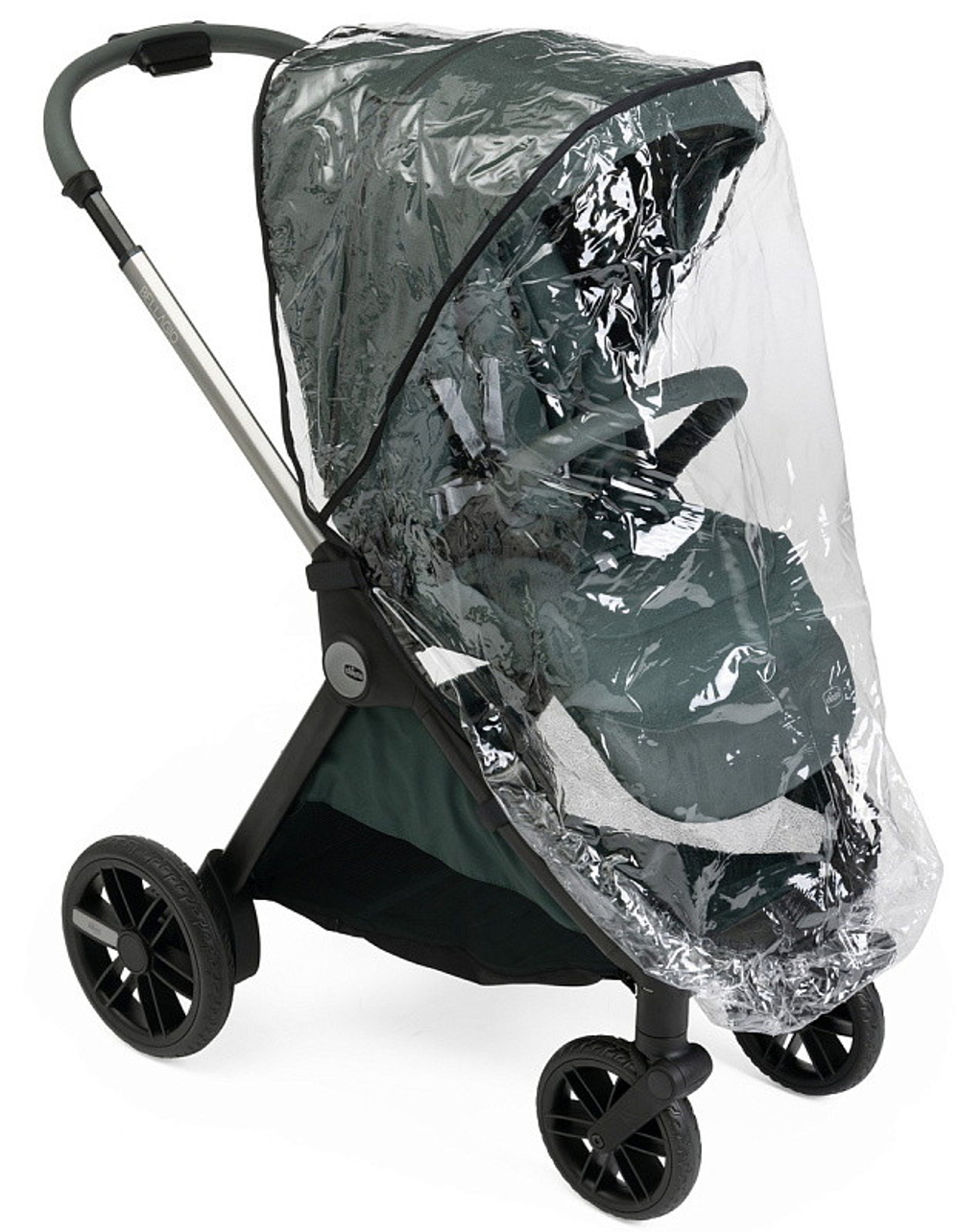 Коляска Chicco Bellagio 3 в 1 с автокреслом Kory Plus Black Satin Fir Tree
