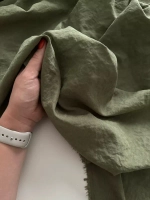 Ткань Купра жатая премиум ткань для пошива одежды 2м