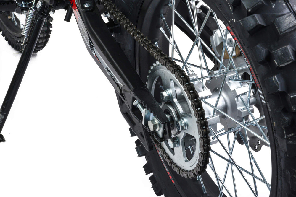 Мотоцикл Кросс Motoland XR300 LITE красный (175FMM)