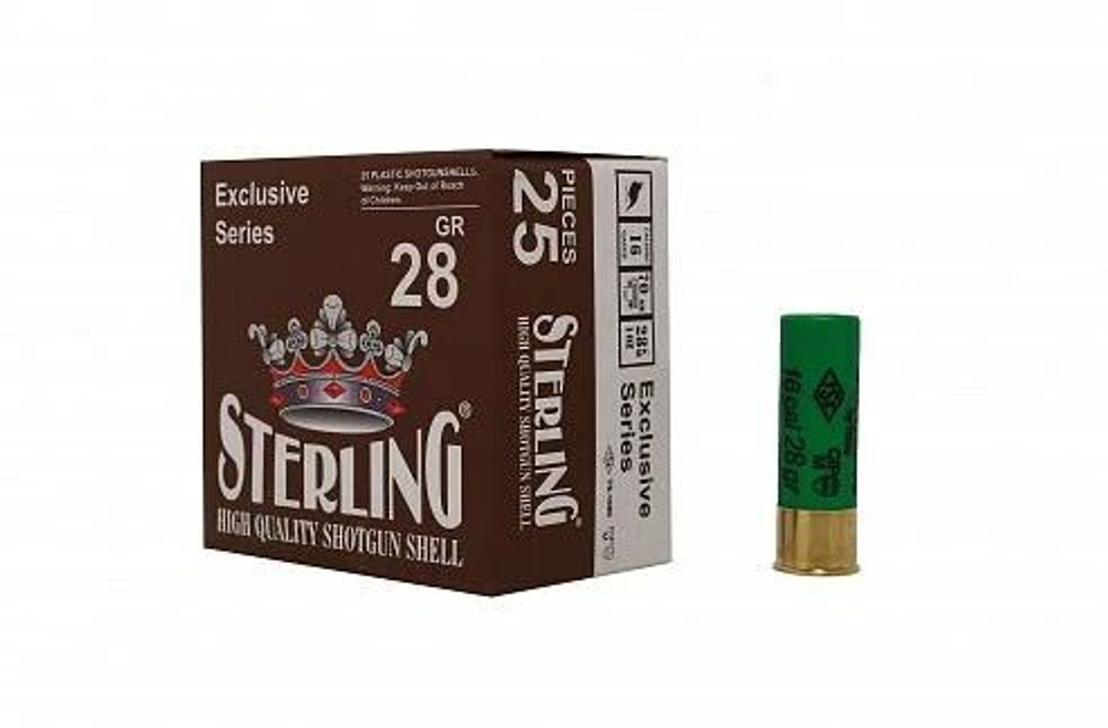 Патрон 16/70 STERLING № 5 28 гр.