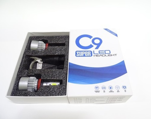 Лампа H11 8-48V LED 6000K 2 шт светодиодные противотуманные (C9)