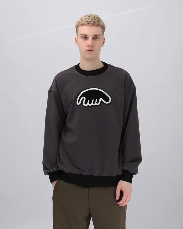 Толстовка Crewneck Biglogo Grey - фото 1