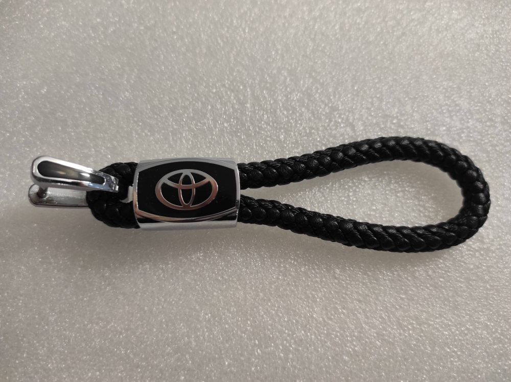 Брелок "Toyota" веревка (черный) (1 шт.)
