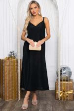 Платье-комбинация Сила притяжения (черное) П14481-7М LT Collection