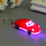 Брелок фонарик свет на кольце с открывашкой "Машина" МИКС мигает 3,5х8х2,7 см